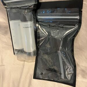 MAC Foundation Bottles and Pump Set x2 bottles & x1 pump BRAND NEW!